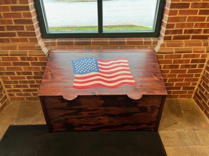 New U.S. Flag Disposal Box